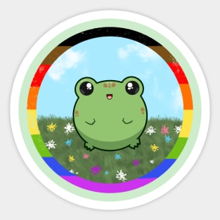 Pride Froggo (Philly) Sticker